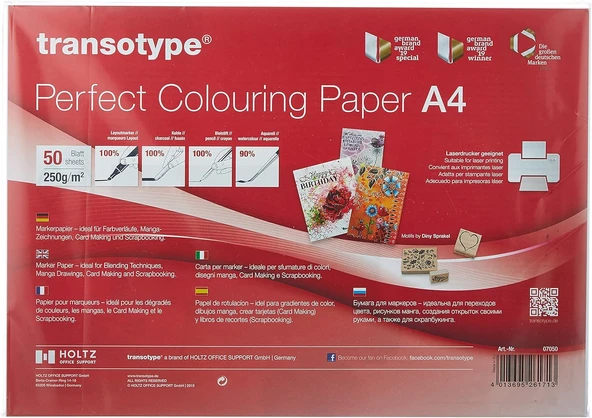 Copic Marker Kağıdı A4 · 250 G -50 Yaprak ürün görseli 1