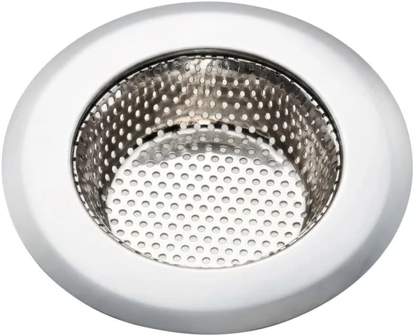 11.5Cm Paslanmaz Çelik Evye Süzgeci, Önleyici Metal Lavabo Filtresi, Mutfak Lavabo Gider Süzgeci, Kolay Temizlenir ürün görseli 1