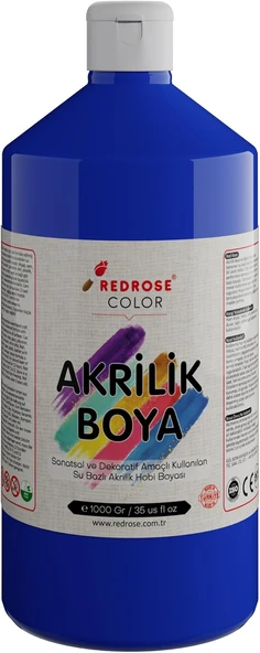 Red Akrilik Boya 1000 Gr ürün görseli 1