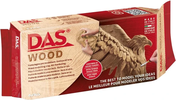 Das Ahşap 350G Ahşap Elyaf Modelleme Kili ürün görseli 1