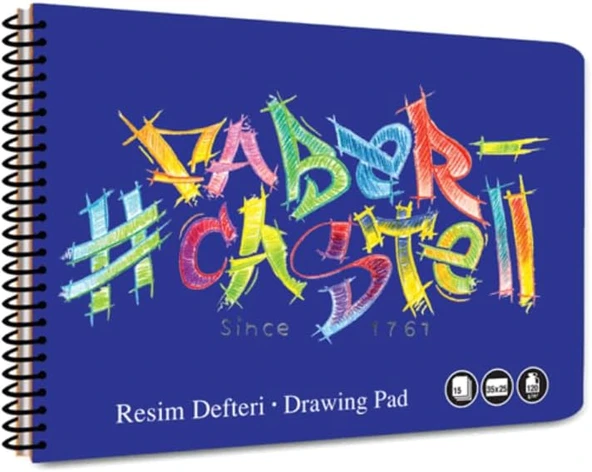 Faber-Castell Resim Defteri Logo, Karton Kapak 35X50, 15 Yaprak ürün görseli 1