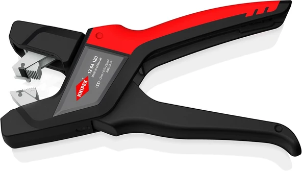 Knipex Otomatik Yassı Kablo Sıyırma Pensesi 180 Mm 12 64 180 ürün görseli 1