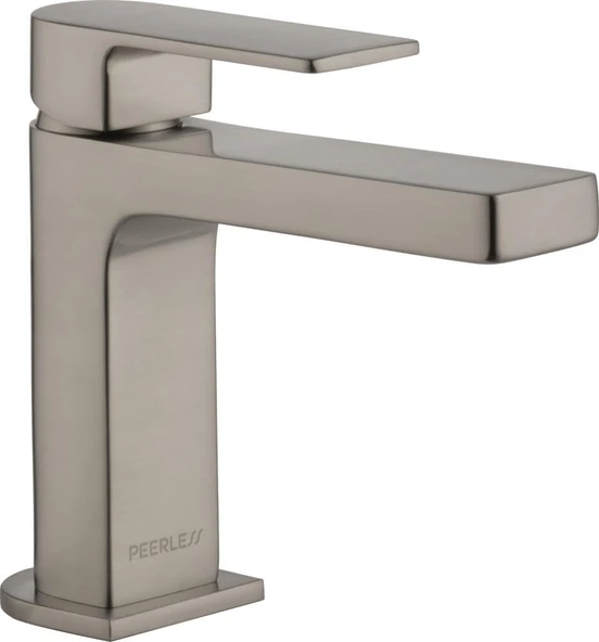 Peerless Xander Tek Delikli Banyo Bataryası Fırçalanmış Nikel, Tek Saplı Banyo Bataryası, Tahliye Montajı, Fırçalanmış Nikel P1519Lf-Bn ürün görseli 1