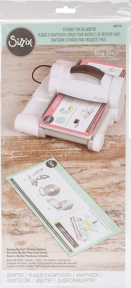 Sizzix Shot Express Aksesuarı Uzun Ince Ölmez Adaptörü ürün görseli 1
