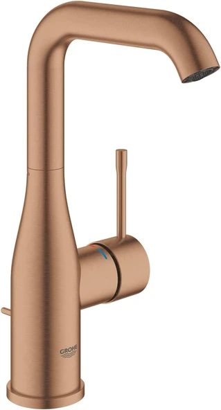 Grohe Essence Tek Kumandalı Lavabo Bataryası 1/2'' L Brushed Warm Sunset 24174Dl1 ürün görseli 1