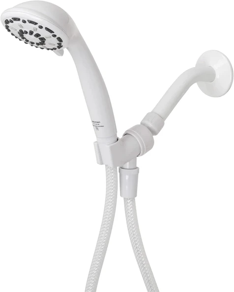 Waxman Serene 7,62 Cm (7,62 Cm) El Duş Başlığı, 3 Sprey Ayarlı, Beyaz ürün görseli 1