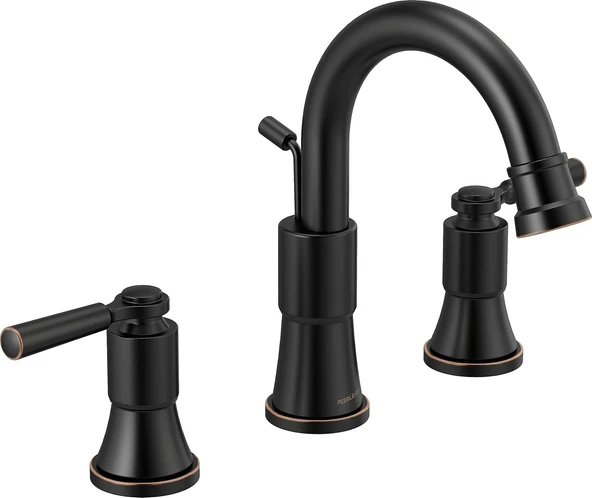 Musluk Peerless Westchester Yaygın Banyo İki Kulplu, Yağlı Boya Bronz ürün görseli 1