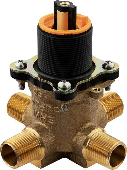 Pfister 0X8-310A Permabalance Tek Kontrollü Küvet Duş Kaba Vana, Pirinç ürün görseli 1