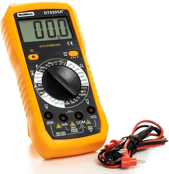 Wellhise Dt9205A+ Dijital Multimetre ürün görseli 1