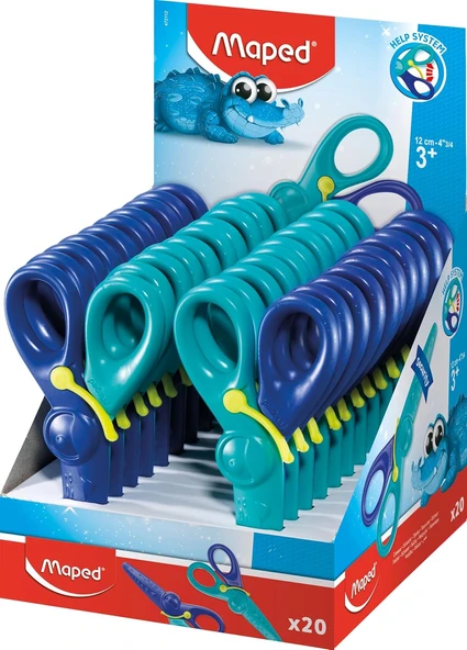 Maped Offis Kırtasiye 472112 Kidipulse Çocuk Makası, 12 Cm ürün görseli 1