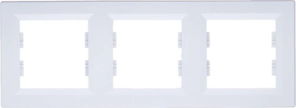 Schneider Electric Eph5800321 Eph5800321 Çerçeve, 3 Parça, Beyaz ürün görseli 1