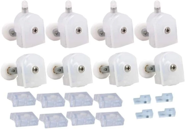 Madeshower Şeffaf Duşakabin Tekerleği ürün görseli 1