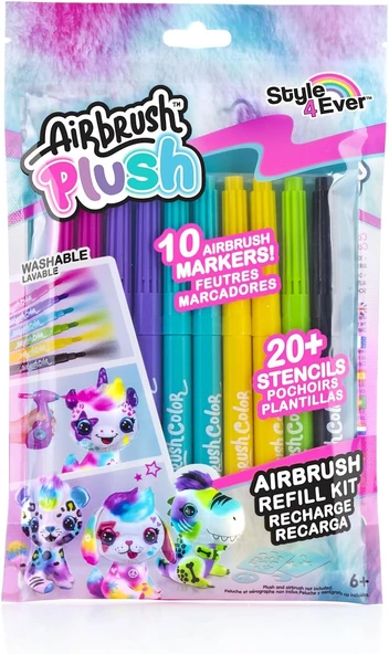 Airbrush Plush - Refill Kit 10 Pens (256) ürün görseli 1