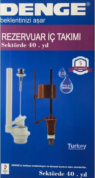 Denge Çekmeli Klozet Rezervuar Iç Takım ürün görseli 1