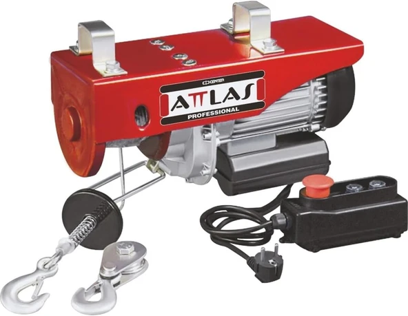 Attlas Atev 125-250 Kg Ceraskal Elektrikli Vinç - A1202004 ürün görseli 1