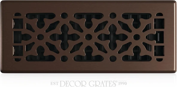 Grates Dekorasyon Izgara Scroll-Register, Siyah, Agh412-Rb ürün görseli 1