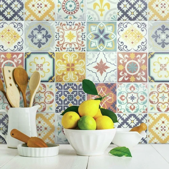 Roommates Til4279Flt Sticktiles İspanyol Terracotta Soy Yapıştır Fayans Arası ürün görseli 1