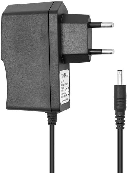 12 Volt - 1 Amper 3.5 * 1.35 Mm Uçlu Pri̇Z Ti̇Pi̇ Adaptör ürün görseli 1