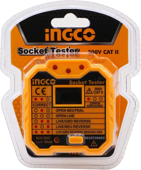 İngco Priz Test 300V Cat Ii ürün görseli 1