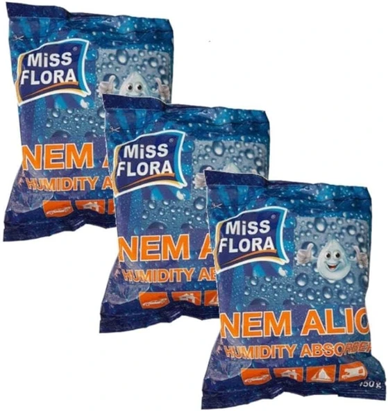 Miss Flora Nem Alıcı 450 G Yedek 3'Lü Set ürün görseli 1