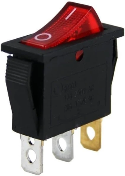 Sanec Ic-113 Tekli Dar Işıklı Anahtar On-Off 3P ürün görseli 1