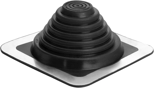 Oatey 14052 10,2 Cm Flaş, 20,3 X 20,3 Cm Taban, Profilli Malzemelerle Kullanım Için Her Türlü Çatı Yüzeyine Monte Edilebilir, 0,6 Cm - 14,6 Cm ürün görseli 1
