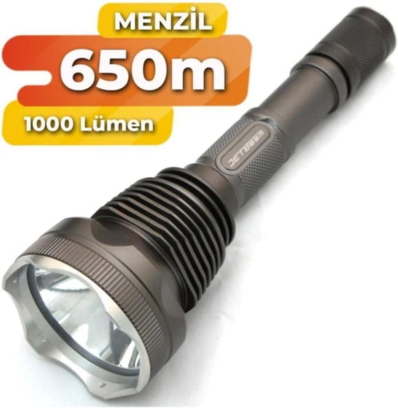 M2S Led El Feneri 1000 Lümen ürün görseli 1