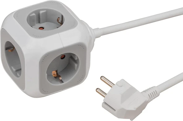 Brennenstuhl Alea-Power Priz Blok/Priz Küpü, 4'Lü (1,4 M Kablo Yüksek Temas Koruması) ürün görseli 1