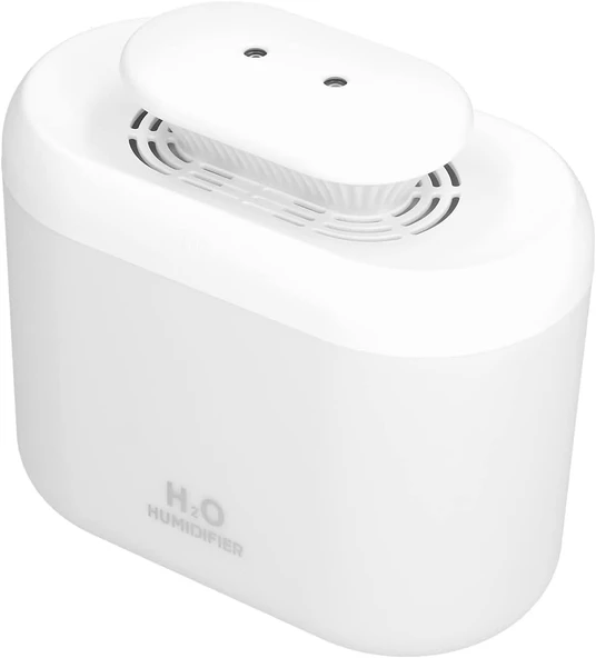 Robeve 3.3 Litre Ultrasonik Buhar Makinesi Hava Nemlendirici Çift Sprey Buhar Makinesi Led Işıklı ürün görseli 1