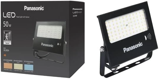 Led Projektör Sensorlü, Sicak Beyaz Işik 50W 4270Lm 3000K ürün görseli 1