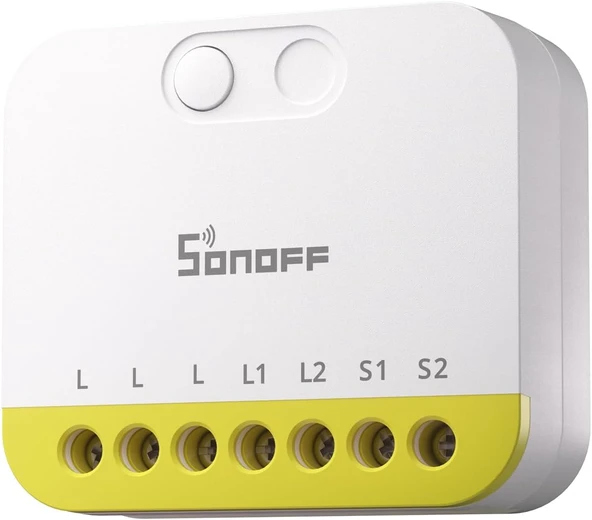 Sonoff Mini Duo-L Zigbee Akıllı Anahtar – Nötr Tel Yok, Zigbee 3.0, Çift Kanal, Kompakt Tasarım, Alexa Ile Çalışır, Google ürün görseli 1