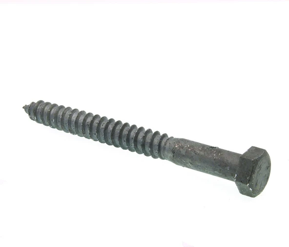 Prime-Line 9057073 Hex Lag Vidalar, 1/2 Inç X 5 In., A307 Grade A Sıcak Daldırma Galvanizli Çelik (25 Paket) ürün görseli 1