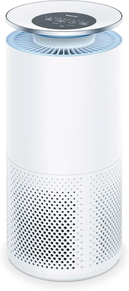 Beurer Lr 400 Hava Temizleyici, Uygulama Ile Oda Havasının Izlenmesi, Üç Katmanlı Filtre Sistemi Kapatılabilir Ultraviyole Işık, 69 M²'Ye Kadar Odalar Için ürün görseli 1