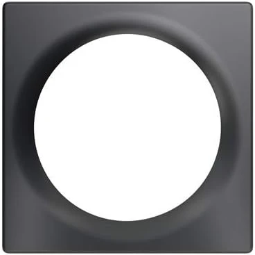 Fibaro Walli Single Cover Plate/Walli Cihazlar Için Yüksek Kaliteli Tek Kapak Plakası, Antrasit, Fg-Wx-Pp-0001-8 ürün görseli 1
