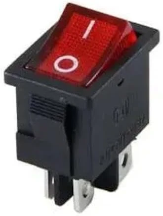 Sanec Ic-119 Mini Işıklı Anahtar On-Off 4P ürün görseli 1
