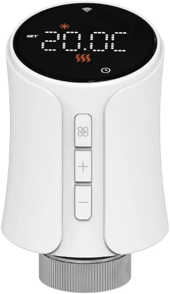 Zigbee Lcd Ekranlı Termostatik Radyatör Vanası (Tuya, Life, Zigbee2Mqtt Uyumlu) ürün görseli 1
