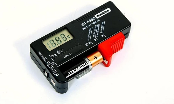Wellhise Bt-168D Lcd Dijital Pil Test ürün görseli 1