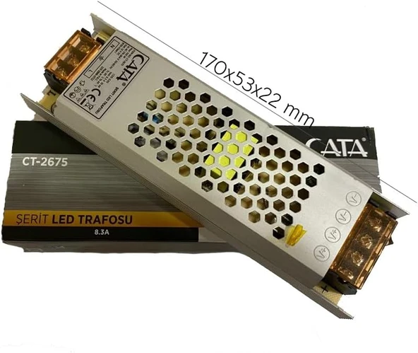 Cata Ct 2675 8.3 Amper Süpersli̇m 100W Trafo ürün görseli 1