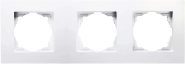 Günsan Eqona Beyaz 3 Li Çerçeve ürün görseli 1