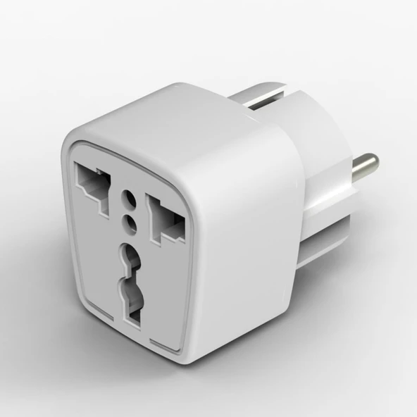 Seyahat Tipi Universal Çevirici Priz Kolay Tasarım 250V 16A İngiliz Fişi Amerikan Fişi Dönüştürücü Adaptör ürün görseli 1
