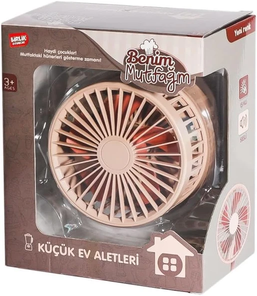 Yh129-8H Pi̇lli̇ Işikli Sesli̇ Vanti̇latör ürün görseli 1