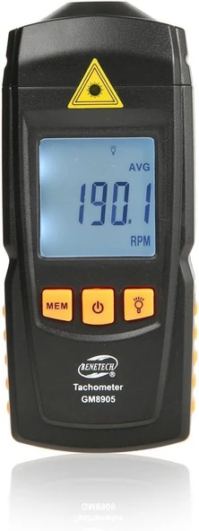 Gm8905 Dijital Takometre, Siyah ürün görseli 1