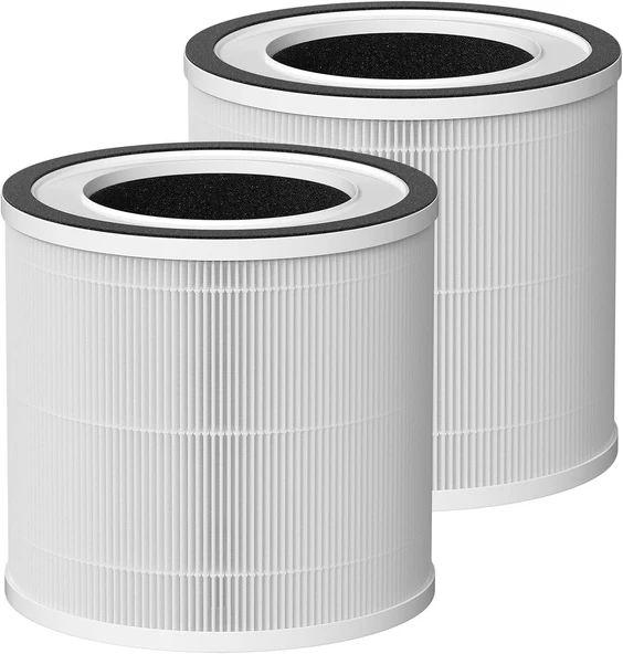 A1/A1W Hepa Filtre Değiştirme Breeva A1/A1W Hava Temizleyici Ile Uyumlu, Parça # Breeva A1F Ile Karşılaştırın (Tcl Breeva A1C/A2/A3/A5 Ile Uyumlu Değil), 2 Paket ürün görseli 1