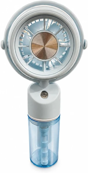 Mini El Tipi Fan Su Buharlı Serinletici Fan, Usb Type-C Şarjlı, 3 Kademeli Hız Ayarlı, Taşınabilir Elektrikli Fan, Nemlendirici Püskürtmeli Portatif Fan, Ofis, Seyahat, Araç Günlük Kullanım İçin ürün görseli 1
