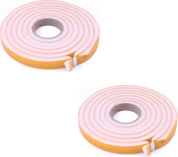 Promosyonca Kapı Sünger Bandı, Rüzgar Önleyici İzolasyon Bant, 19Mm X 9Mm X 2.5Mt (2) ürün görseli 1