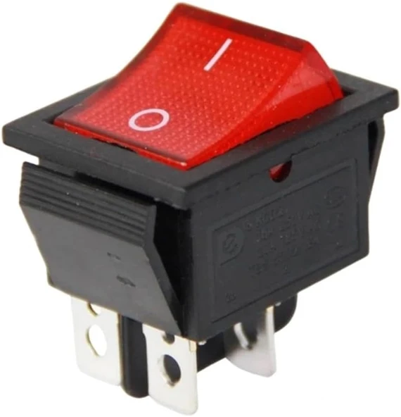 Sanec Ic-104 Geniş Işıklı Anahtar On-Off 4P ürün görseli 1