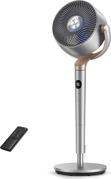 Dreo Yatak Odası Için Ayaklı Fan, 8 Hız & 6 Mod, 23 Db Sessiz Motor, 120° Yatay/Dikey Salınım, 26M Rüzga Mesafesi, Zamanlayıcı & Uzaktan Kumanda, Turbopoly™ 502 ürün görseli 1