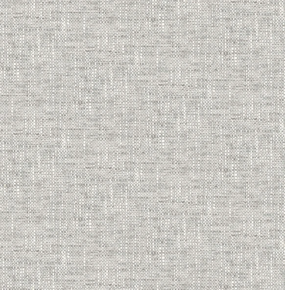 Nuwallpaper Nu2873 Poplin Texture Peel & Stick Duvar Kağıdı, Gri ürün görseli 1