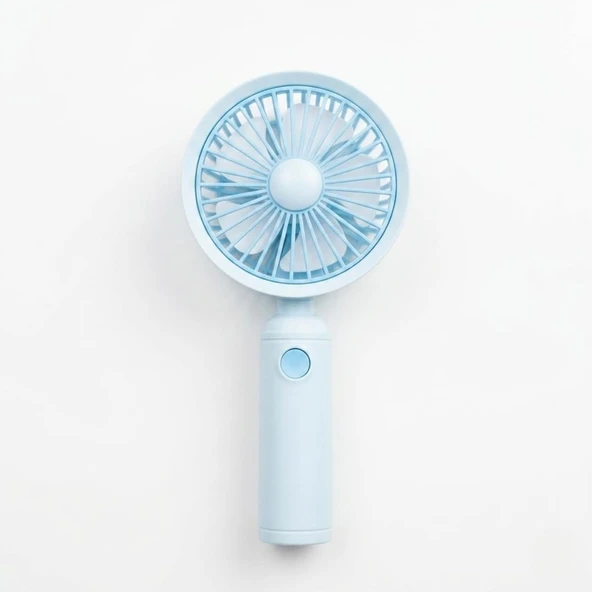 Mini-Fan Taşınabilir El Fanı, Masaüstü Standlı, Usb Şarjlı, 16 Cm, 3 Kademeli Hız Ayarlı Masaüstü & El Tipi Kompakt Boyut, ürün görseli 1