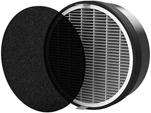 Vornado Md1-0039 True Hepa Yedek Filtresi, 1 Adet (1 Adet), Siyah ürün görseli 1